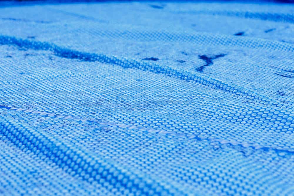 Pool blue bubble protection